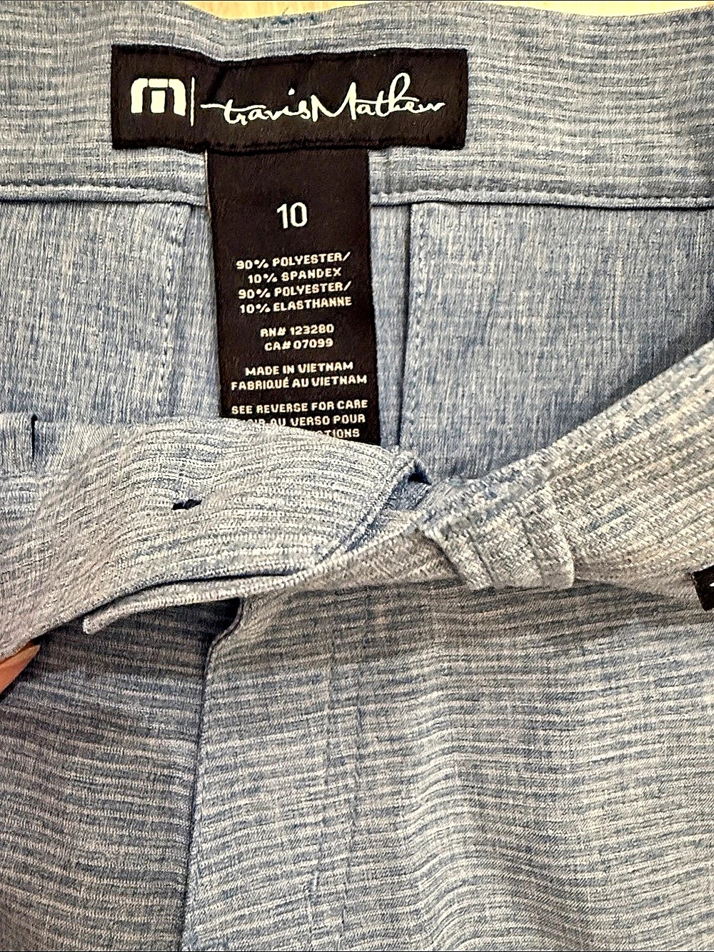 TravisMathew Junior Boys J Sand Harbor Golf Shorts Size 10 - Picture 4 of 5
